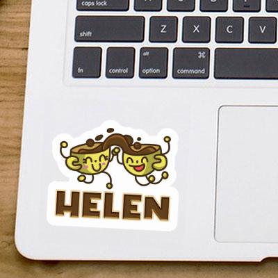 Sticker Helen Coffee Image