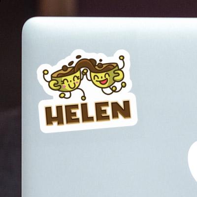 Autocollant Kaffee Helen Laptop Image