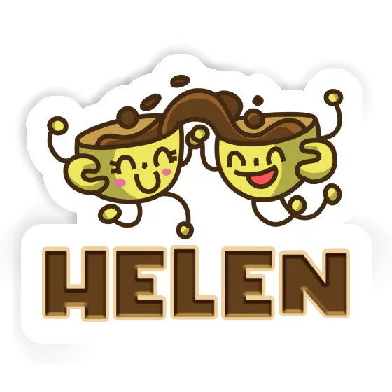 Sticker Helen Coffee Image