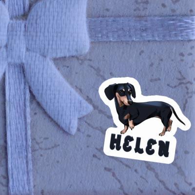 Sticker Helen Dachshund Image