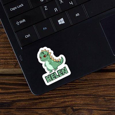 Dino Sticker Helen Laptop Image