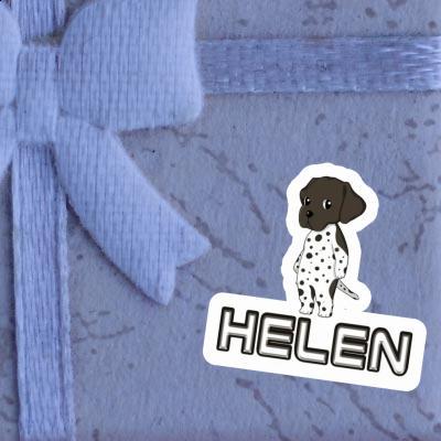 Autocollant Braque Allemand Helen Image