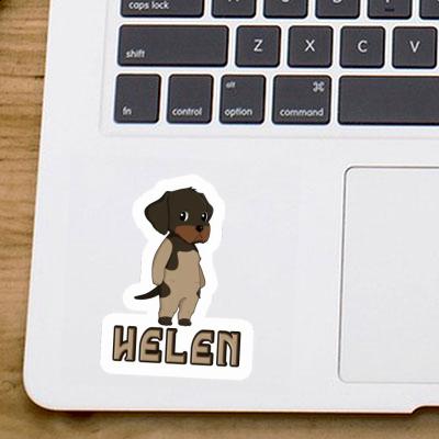 Helen Sticker German Wirehaired Image