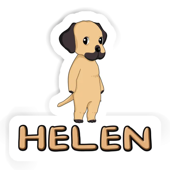 Sticker Rhodesian Ridgeback Helen Image