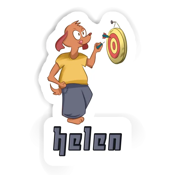 Helen Sticker Darts Player Image