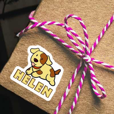 Chien Autocollant Helen Notebook Image