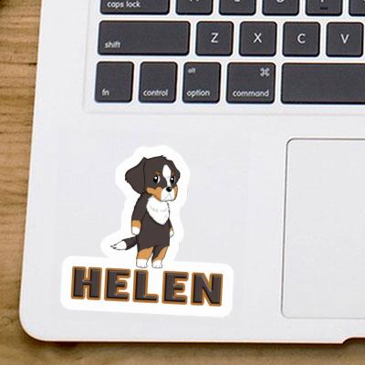 Berner Sennenhund Sticker Helen Laptop Image