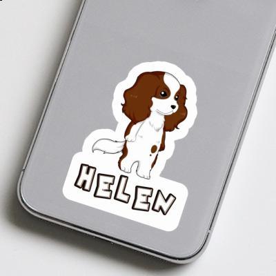 Sticker Cavalier King Charles Spaniel Helen Notebook Image