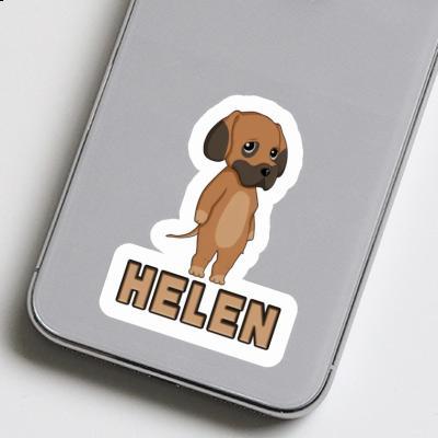 Sticker Helen German Mastiff Gift package Image