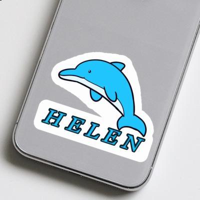 Sticker Dolphin Helen Laptop Image