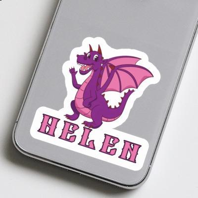 Helen Autocollant Dragon mère Notebook Image