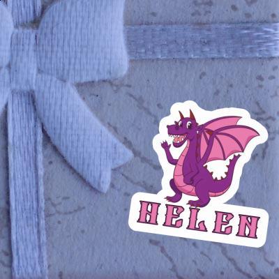 Helen Autocollant Dragon mère Laptop Image