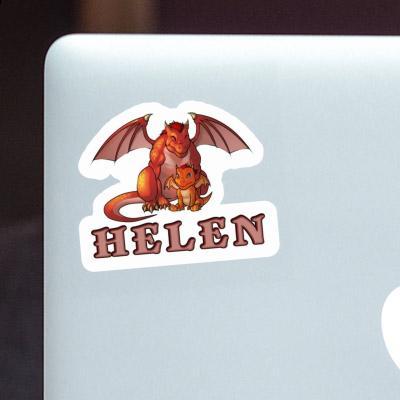 Aufkleber Drache Helen Laptop Image