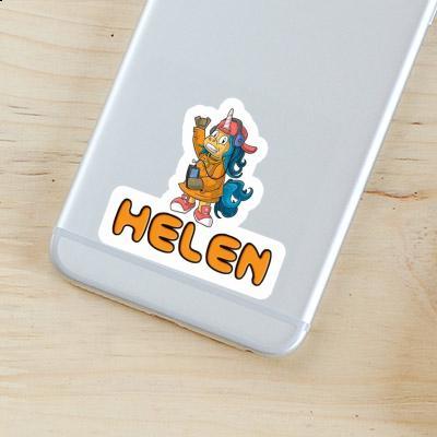 Autocollant Helen Licorne hip-hop Gift package Image