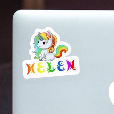 Unicorn Sticker Helen Image