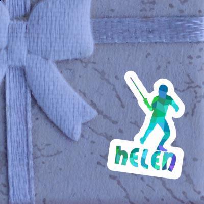 Helen Sticker Fechter Notebook Image