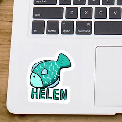 Sticker Helen Fish Notebook Image