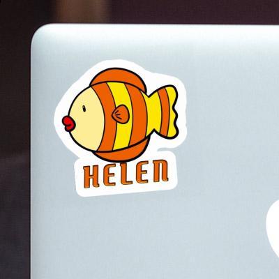 Fisch Aufkleber Helen Laptop Image