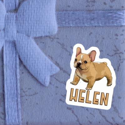 Sticker Frenchie Helen Laptop Image