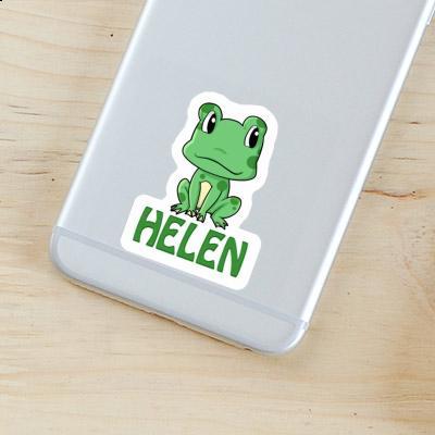 Frog Sticker Helen Notebook Image