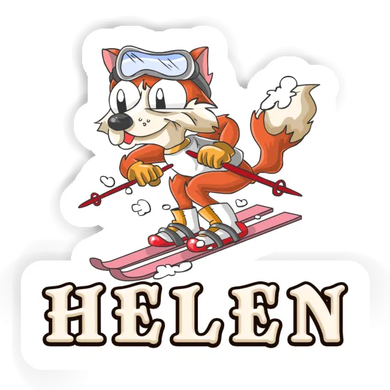 Sticker Fox Helen Laptop Image