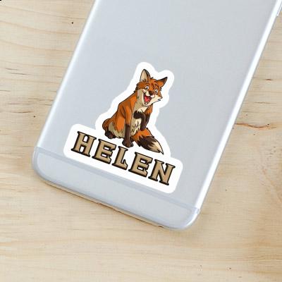 Sticker Helen Fox Laptop Image