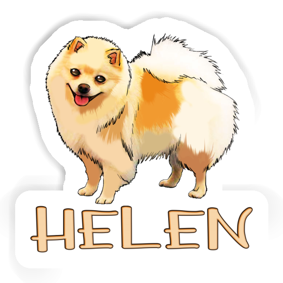 Autocollant Spitz allemand Helen Gift package Image