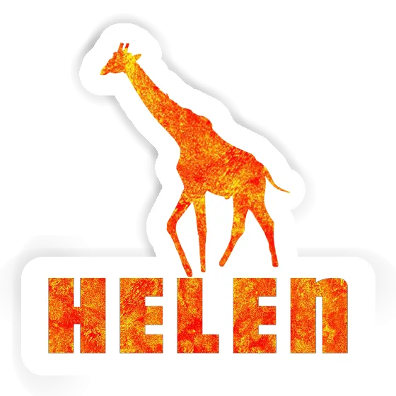 Girafe Autocollant Helen Gift package Image