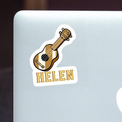 Sticker Helen Guitar Notebook Image