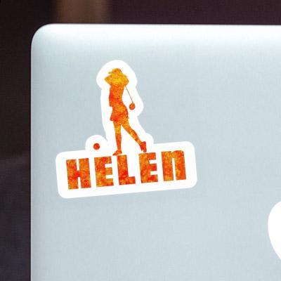 Sticker Helen Golfer Image