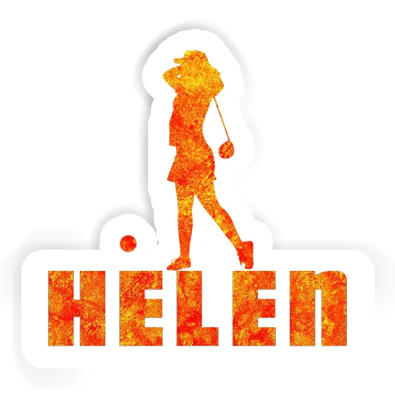 Sticker Helen Golfer Image