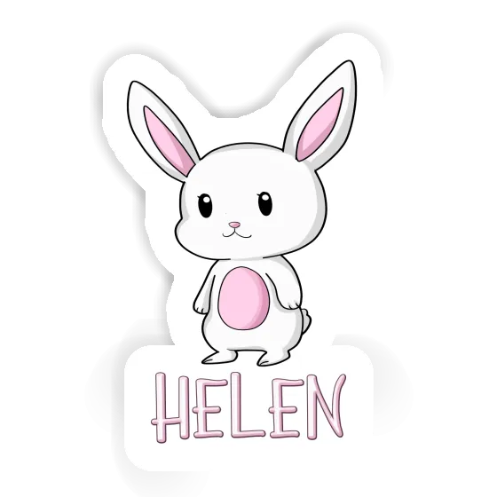 Hase Aufkleber Helen Notebook Image