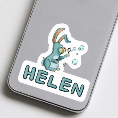 Helen Sticker Rabbit Notebook Image