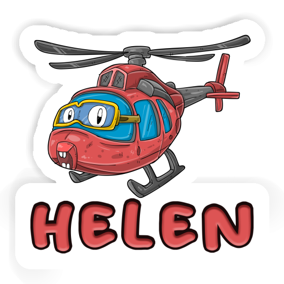 Sticker Helen Helicopter Gift package Image