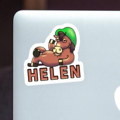 Sticker Helen Lying horse Gift package Image