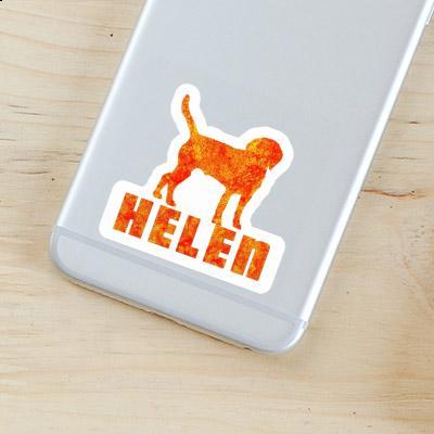 Helen Autocollant Chien Notebook Image