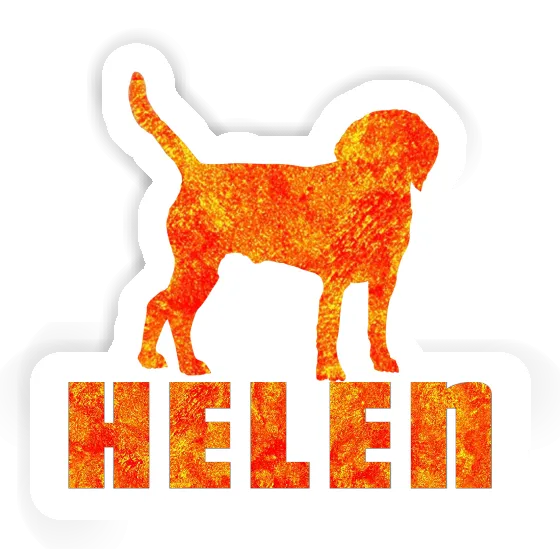 Hound Sticker Helen Image