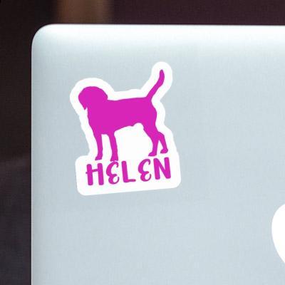 Sticker Dog Helen Laptop Image