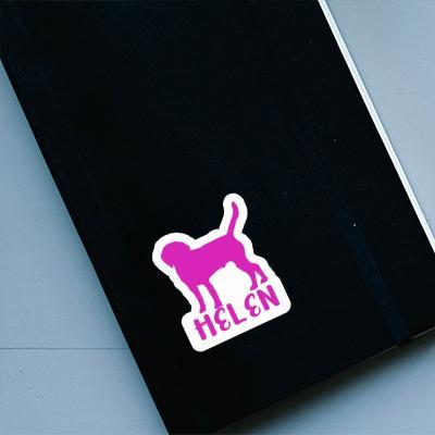 Autocollant Chien Helen Notebook Image