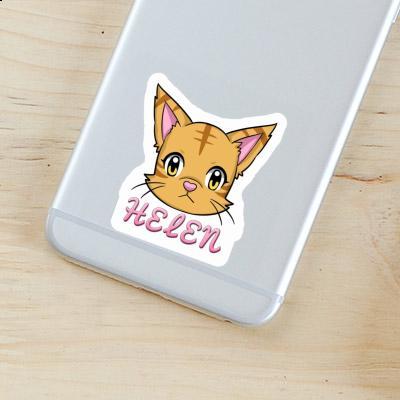 Katze Sticker Helen Laptop Image