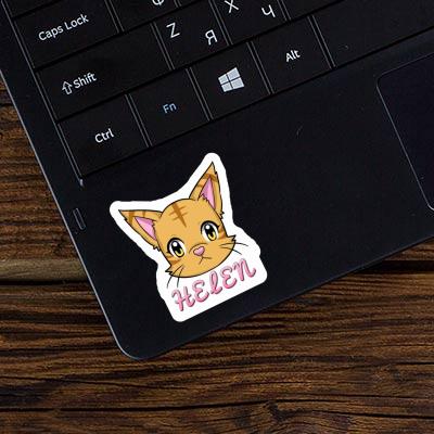 Sticker Cat Helen Notebook Image