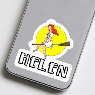 Sticker Krankenschester Helen Gift package Image