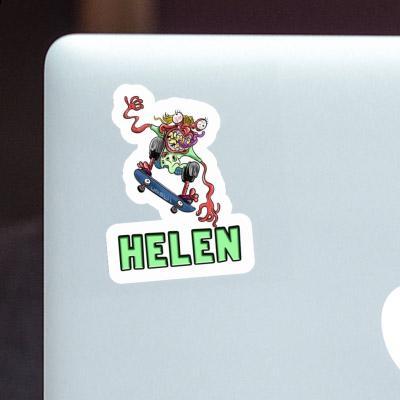 Autocollant Helen Skateur Image