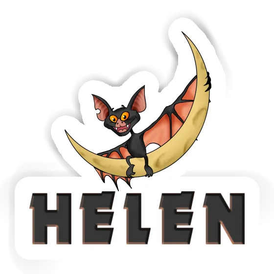 Sticker Bat Helen Notebook Image