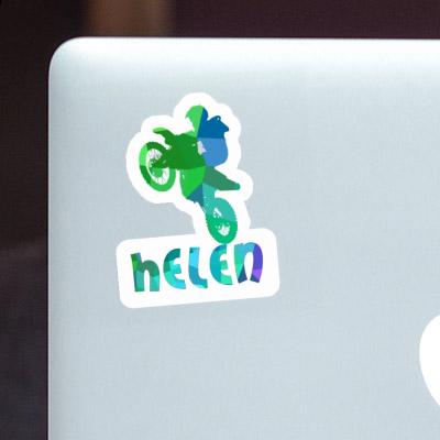 Helen Sticker Motocross-Fahrer Gift package Image