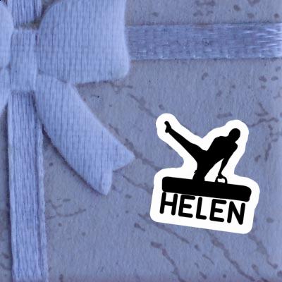 Helen Autocollant Gymnaste Image