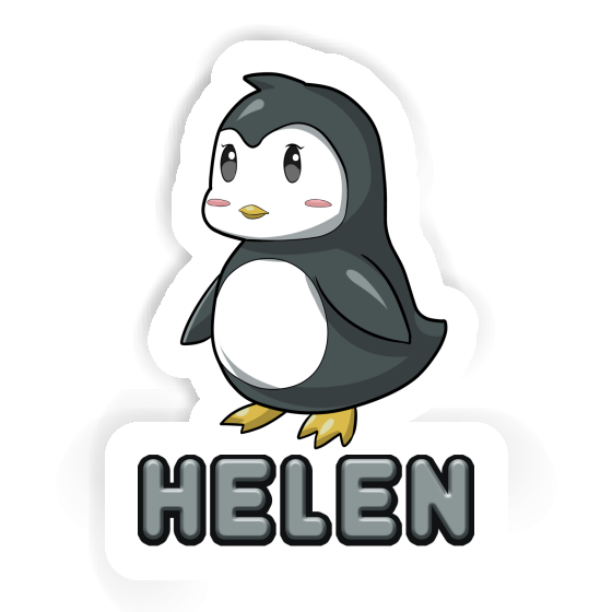 Helen Autocollant Pingouin Notebook Image