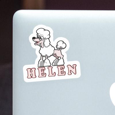 Caniche Autocollant Helen Gift package Image