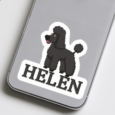 Sticker Poodle Helen Notebook Image