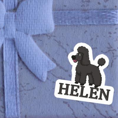 Sticker Poodle Helen Notebook Image